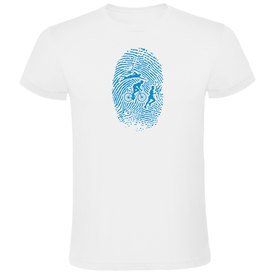 Kruskis Triathlon Fingerprint Koszulka Z Krótkim Rękawem