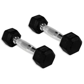 olive-rubber-hex-1kg-dumbbell-2-units