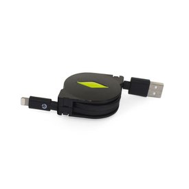 Muvit Câble USB USB Rétractable Vers Lightning MFI 2.1A 1 M
