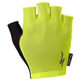 Chiba Air Plus MTB Line Handschuh in Schwarz/Neon Fahrradhandschuhe Short Finger Medium