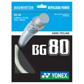 Yonex BG 80 10 M Badminton Einzelsaite