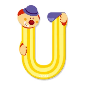 janod-clown-bokstav-u
