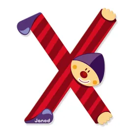 janod-小丑-字母-x