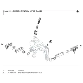 sram-s900-direct-mount-rear-spare-parts-kit