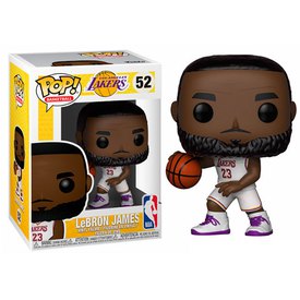 Funko 白い制服 POP NBA Lakers LeBron James