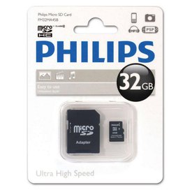 Philips Micro SD HC 32GB Osłona Satelity/Telewizora/Audio