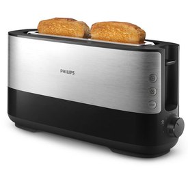 weiß 1000 Watt 7 Bräunungsstufen PHILIPS HD 2636/00 Toaster 