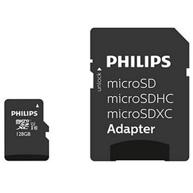 GENUINE OFFICIAL PHILIPS MICRO SD SDHC MEMORY CARD CLASS 4 SD CARD WITH ADAPTER 