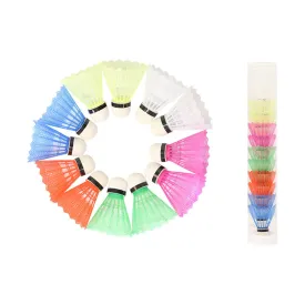 softee-volants-de-badminton-de-plastic-amb-plomes