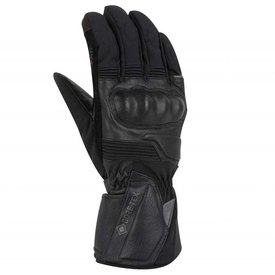 BERING Bering Whip Black Leather Waterproof Motorcycle Gloves New 