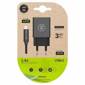 tech-one-tech-dobbel-lader---micro-usb-kabel