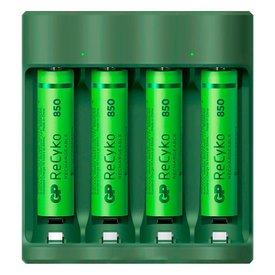 Gp batteries 21/85 NiMh 850mAh USB Laddare Med 4xAAA NiMh 850mAh