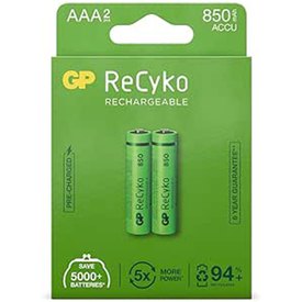 Gp batteries Bateries ReCyko NiMH AAA 850mAh
