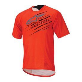 Alpinestars Mesa Long Sleeve Mens Cycling Jersey Orange/Blue 