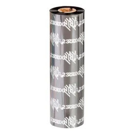 zebra-band-2300-wachs-karton-mit-12-klebeband-83-mm