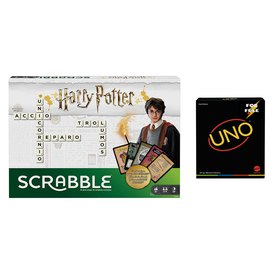 Mattel games Scrabble Harry Potter + UNO Minimalist FREE