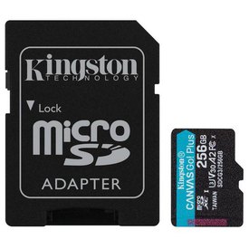 Kingston Micro SDXC Canvas Go Plus 170R 256GB+Adapter Memory Card
