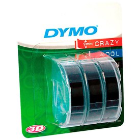 Dymo 1x3 Embossing Labels 9 Mm Plakband