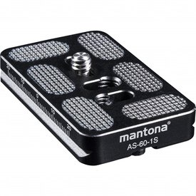 Arca Mantona AS-100-2M Modifica Piastra Rapida Arca-Swiss Compatibile 100x38 MM By 