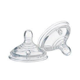 Tommee tippee Closer To Nature Easi-Vent Teats X4 Vari-Flow