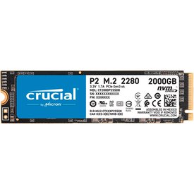 Crucial P2 2TB 3D Nand Nvme PCIe M.2 SSD Festplatte