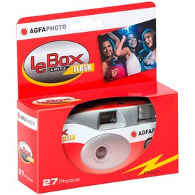 Agfa Câmera Descartável LeBox 400 27 Flash