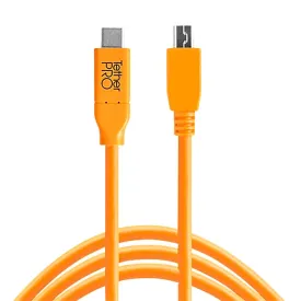 tether-tools-cable-usb-c-a-mini-b-2.0-de-5-pins-4.60-m
