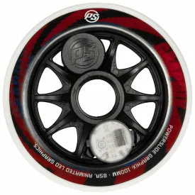 powerslide-graphix-led-left-wheel