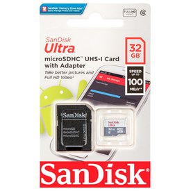 Sandisk Tarjeta Memoria Ultra Lite Micro SDHC 32GB