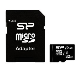 Silicon Power SP008GBSTH010V10 Memoria Flash 8 GB MicroSDHC Clase 10 Tarjeta de Memoria 8 GB, MicroSDHC, Clase 10, Negro 