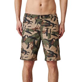 Men's Hurley army walk casual shorts 28 camo camouflage surf skate brown cargo 