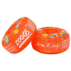 Zoggs Kids Inflatable Training Swim Ring Orange 3-6 Years 