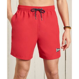 Brandit Swimshorts Quick Dry Polyester Casual Summer Underwear Mens Trunks Red 