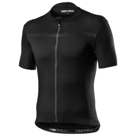 T-Shirt Cyclisme CASTELLI A Blocco Homme - 100% Polyester | Respirable, Séchage Rapide | 3 Poches Dos