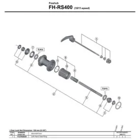 shimano-fh-6700-sealing-ring