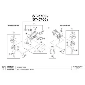 shimano-levier-gauche-st-6700