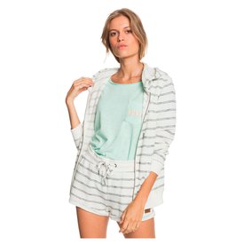 Roxy Perfect Wave Stripe Sweatshirt Met Volledige Rits