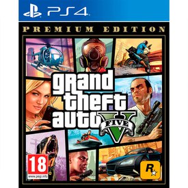 Take 2 games Premium Edition PS GTA V 4 Spel