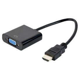 Problemer Do Rådgiver Gembird A-HDMI-VGA-03 20 cm HDMI To VGA Adapter Black | Techinn