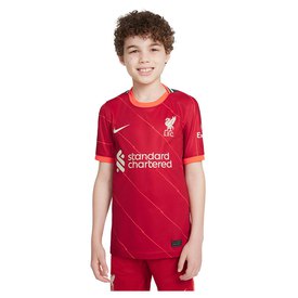 Nike Casa Liverpool FC Stadium 21/22 Baixo Manga Camiseta Júnior