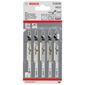 Bosch 5 Hojas De Sierra De Calar T 101 B