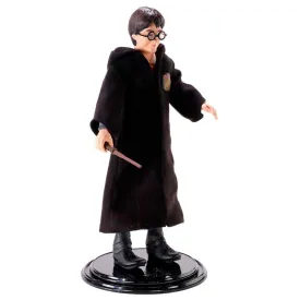 noble-collection-bendyfigs-harry-with-wand-19-cm