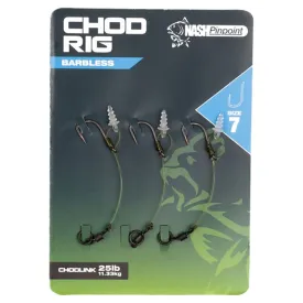 nash-chod-rig-micro-带倒钩的鱼钩