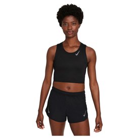 Nike Dri Fit Race Cropped Sleeveless T-Shirt
