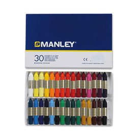Pack of 12 Manley 13   Wax Crayons