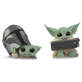 Hasbro Figuras The Mandalorian Star Wars Yoda 2 Unidades