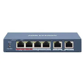 hikvision-ds-3e0106hp-e-switch-4-ports