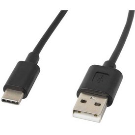 Lanberg CA-USBO-10CC-0018-BK USB-A Naar USB-C-kabel M/M 1.8 M