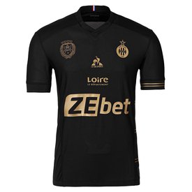 Le coq sportif Tredje Sponsor T-shirt AS Saint Etienne Match