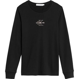 Calvin klein Monogram Outline Long Sleeve T-Shirt